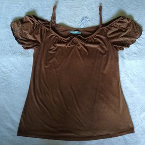 NWT Maurices Cold Shoulder Top